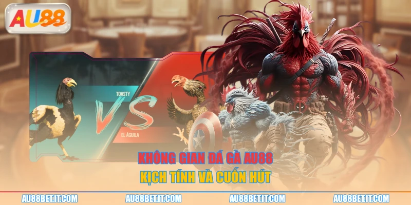 Không gian đá gà AU88 kịch tính và cuốn hút