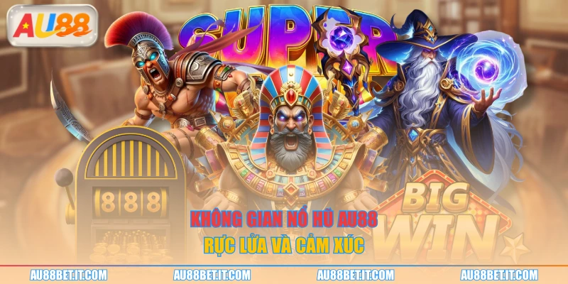 Không gian nổ hũ AU88 rực lửa và cảm xúc